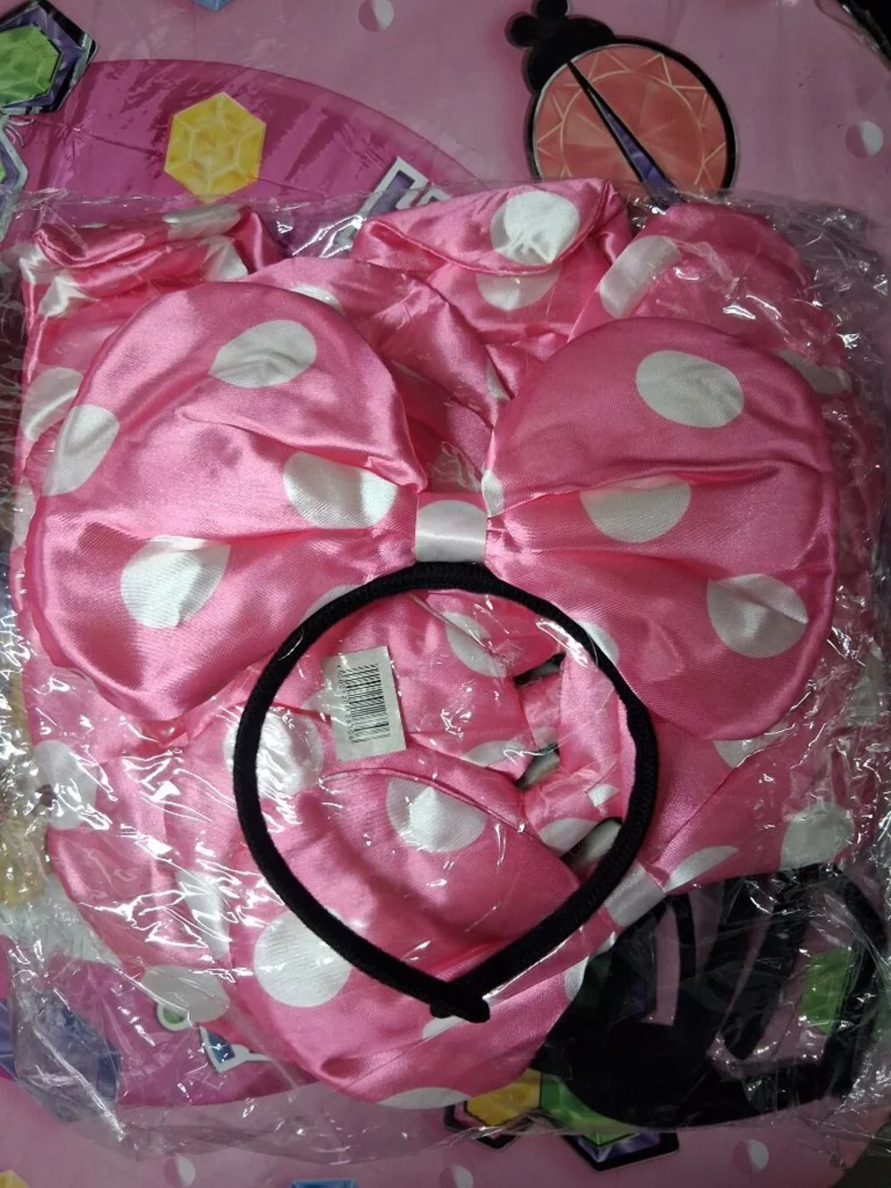 Minnie mouse head band light up
